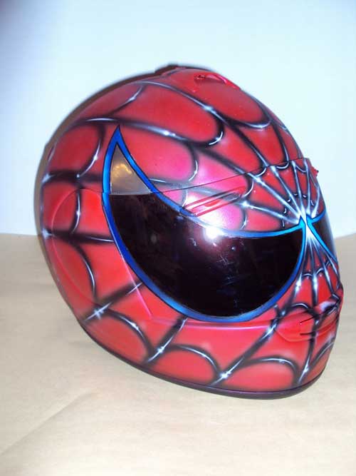 airbrushed helmets