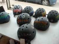 Airbrushed Helmets 
