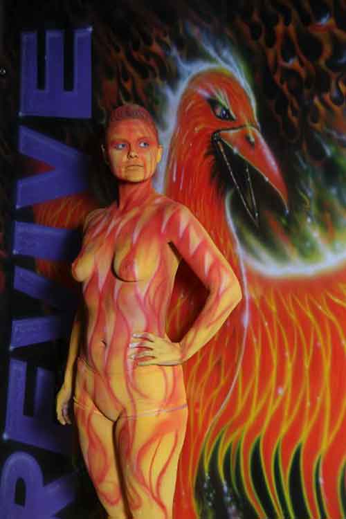 airbrush wall murals