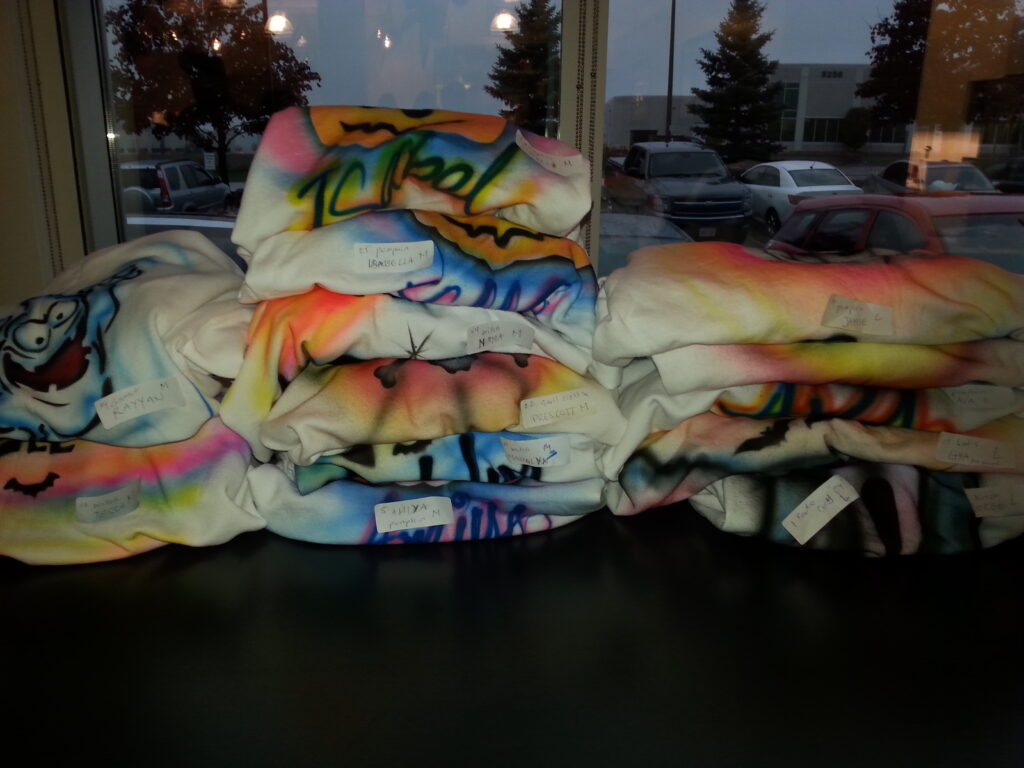 airbrushed tshirts toronto